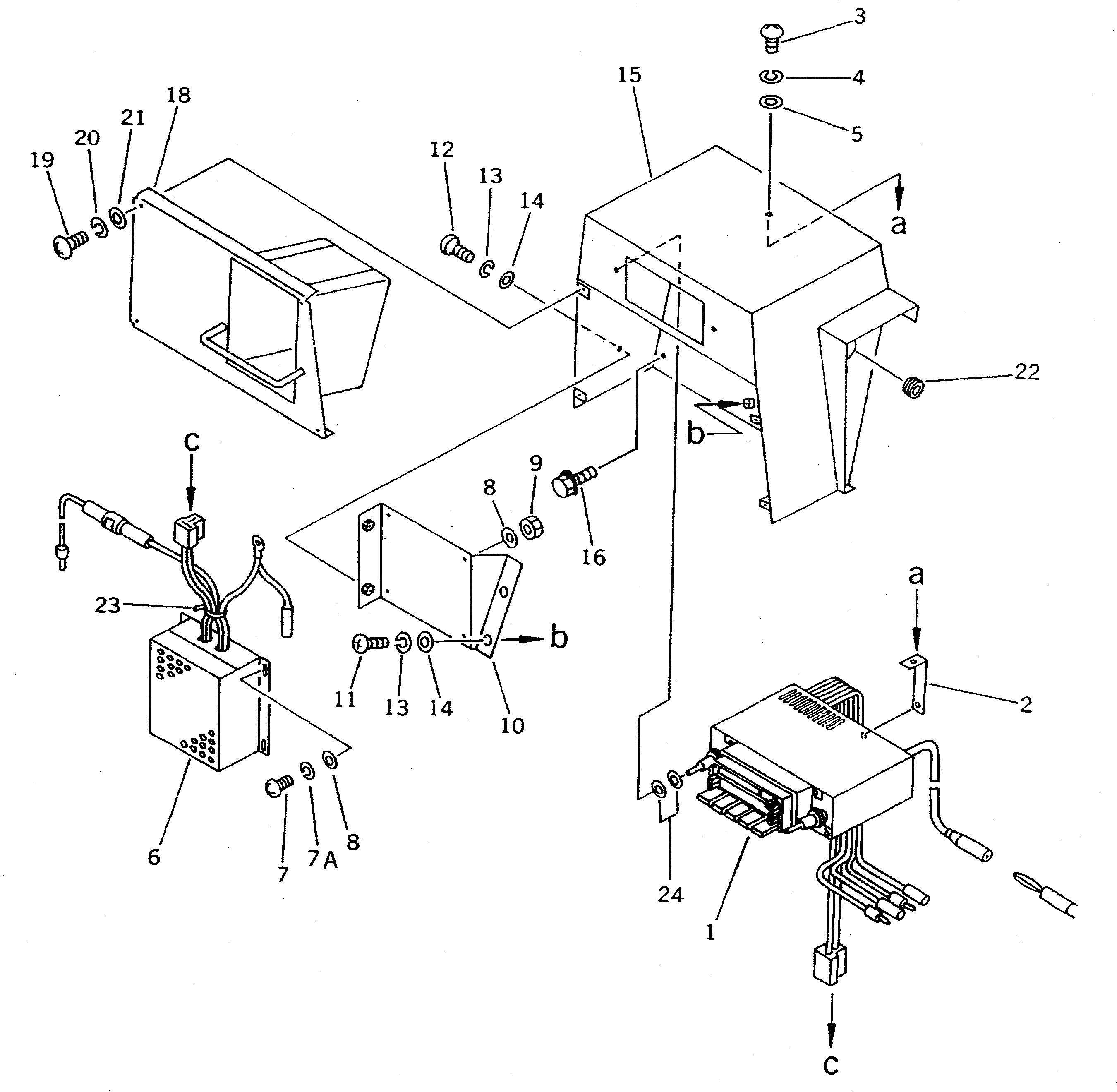 Крышка 427-07-14121  Komatsu