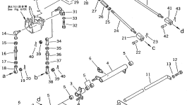 Рычаг 198-43-46120 Komatsu