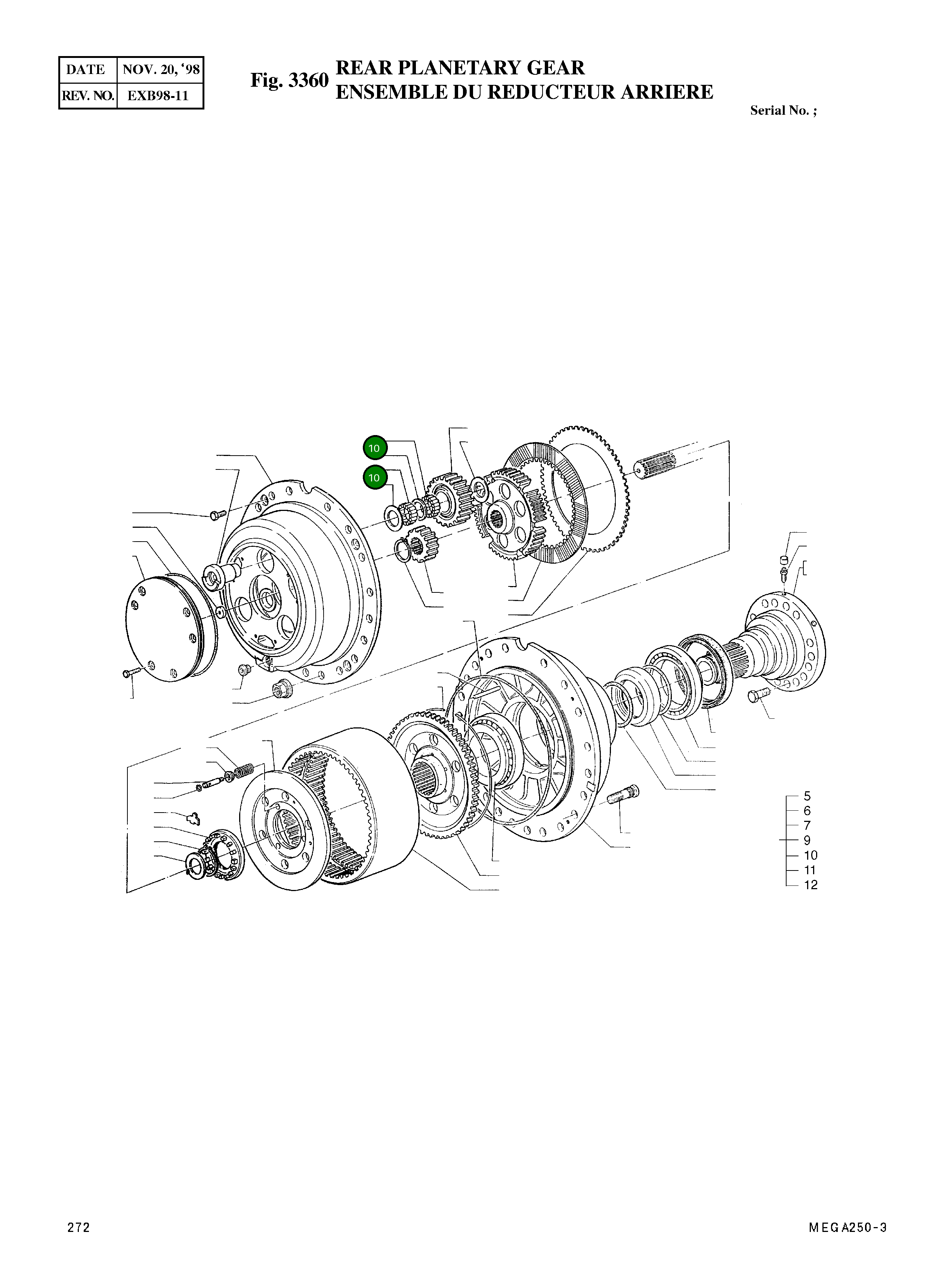 Подшипник 3127413 Komatsu