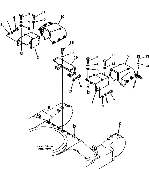 Крышка 21N-30-12280 Komatsu