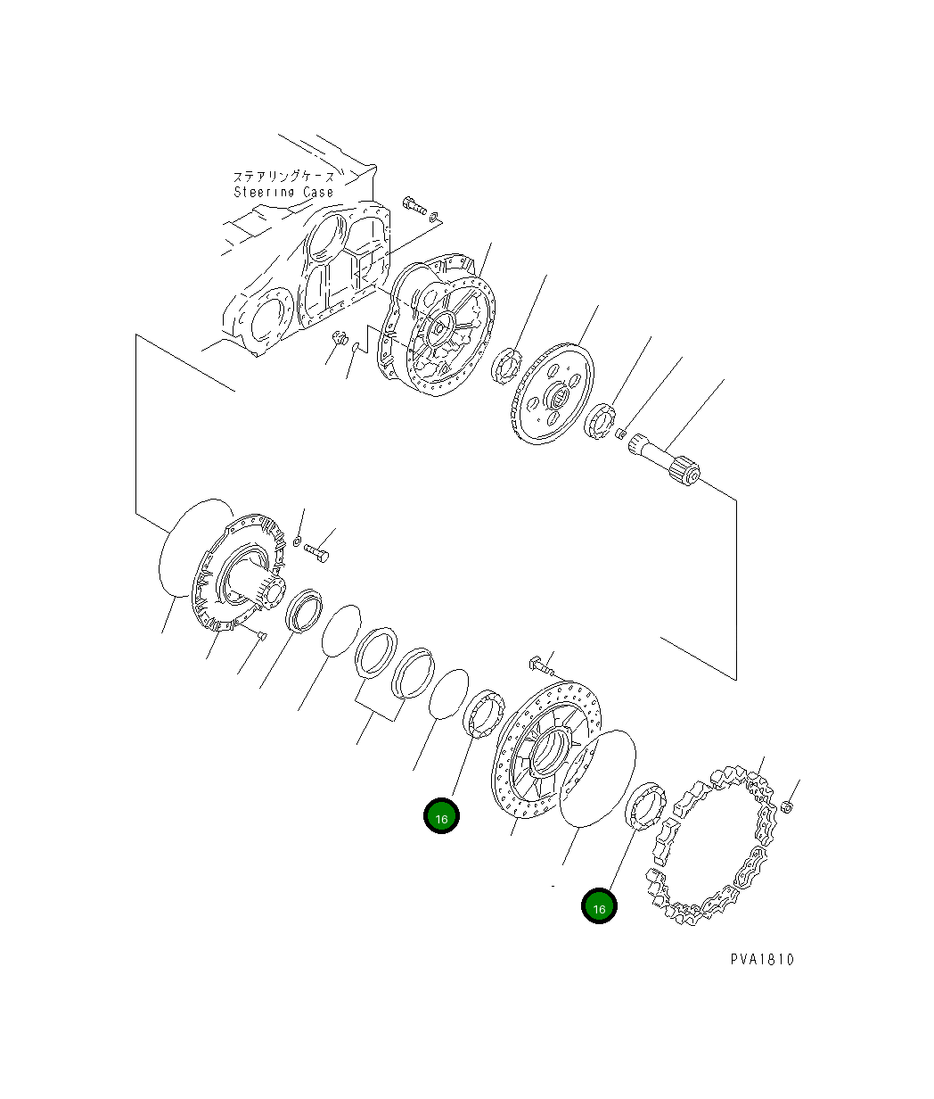 Подшипник 14X-27-11721 Komatsu