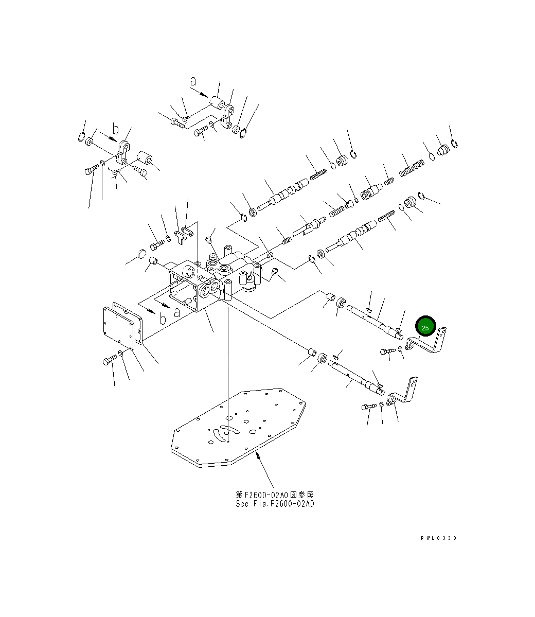 Рычаг 196-40-11110 Komatsu