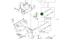Предохранитель, 80A 421-06-22820 Komatsu