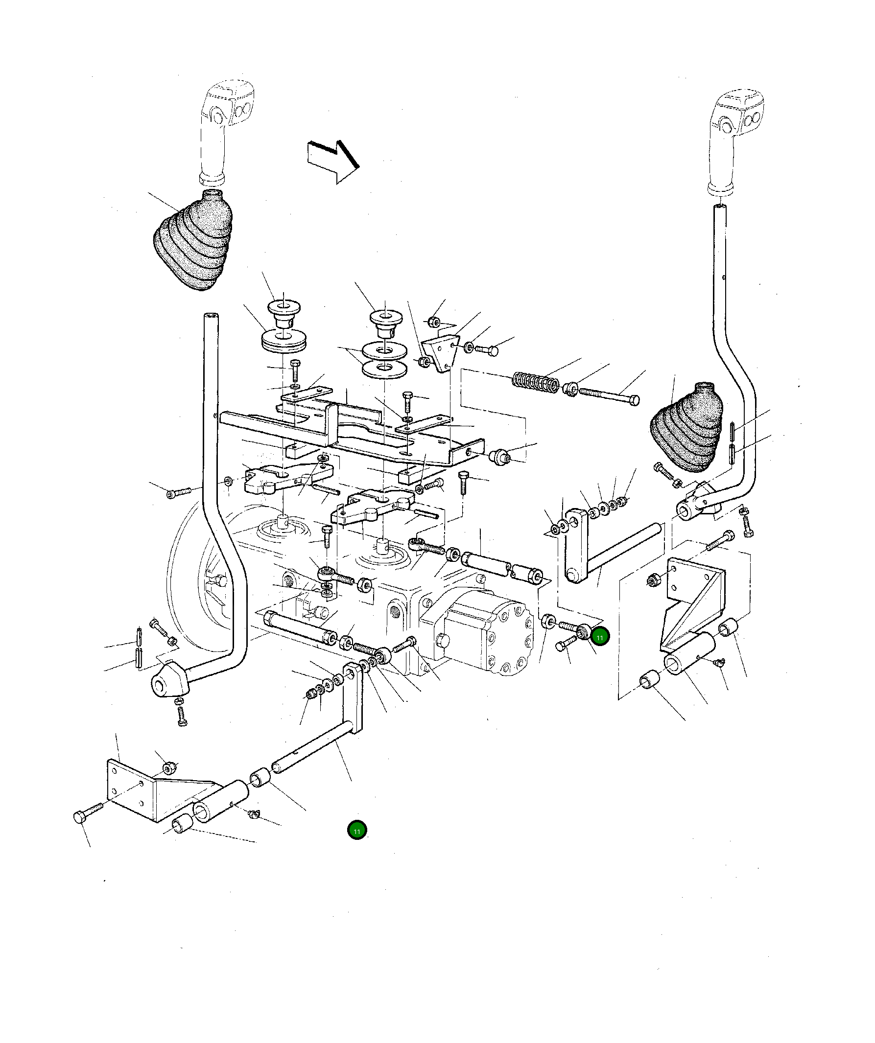 Рычаг 332208054 Komatsu