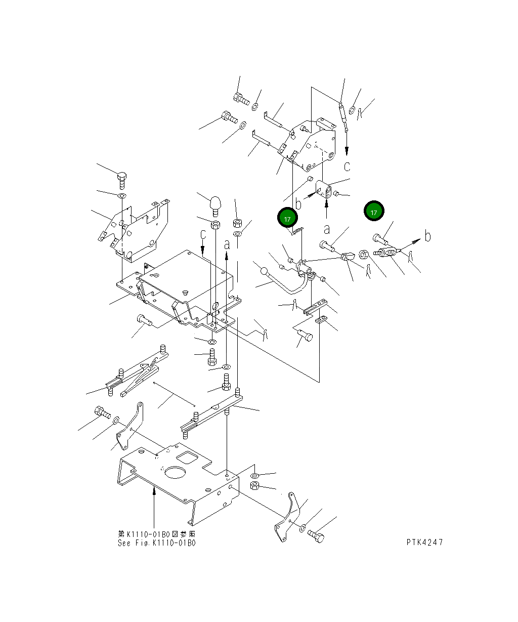 Подшипник 195-61-34120 Komatsu