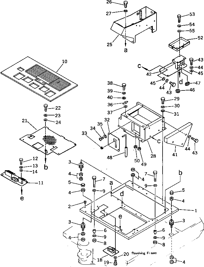 Крышка 20S-54-24130 Komatsu