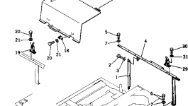 Крышка 208-54-12151 Komatsu