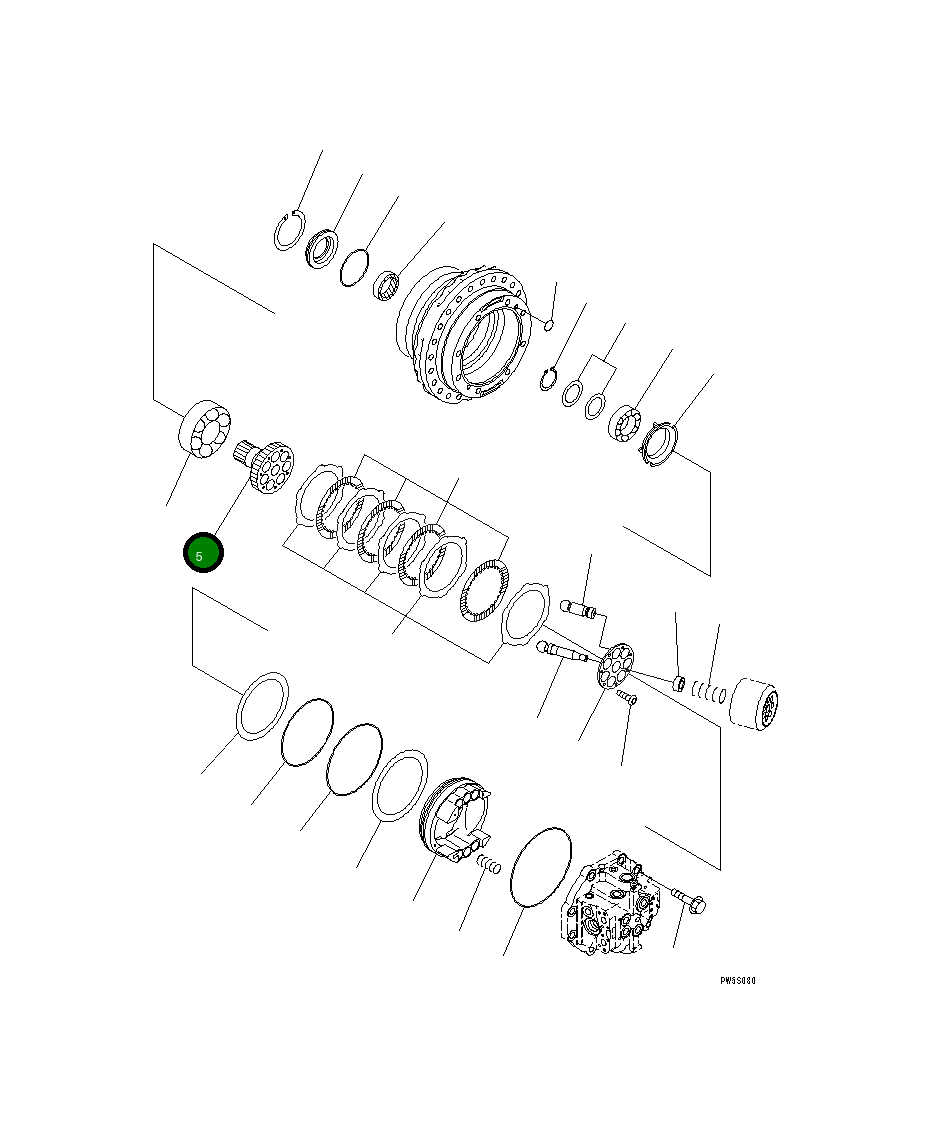 Подшипник 706-88-40870  Komatsu