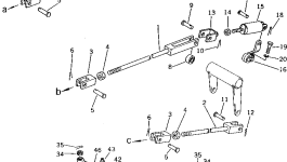 Рычаг 135-43-33471 Komatsu