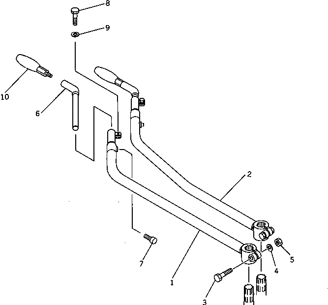 Рычаг 144-65-12351 Komatsu