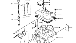 Индикатор 102-14-17110 Komatsu