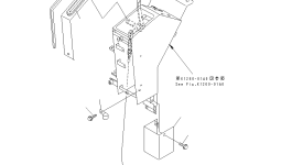 Крышка 22K-54-12511 Komatsu