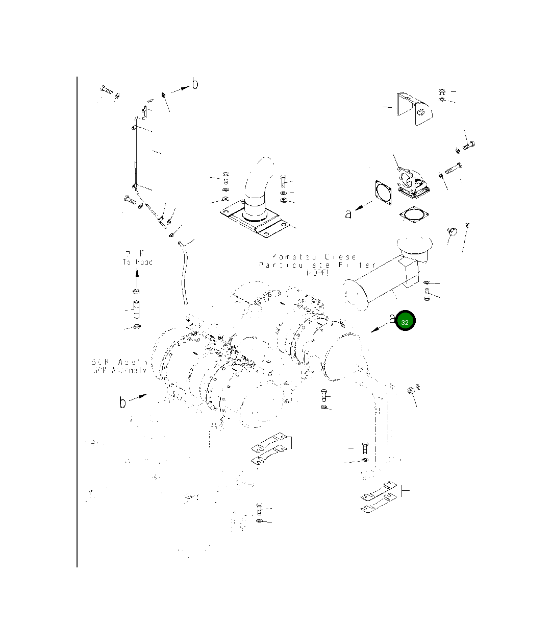 Крышка 421-02-61751  Komatsu