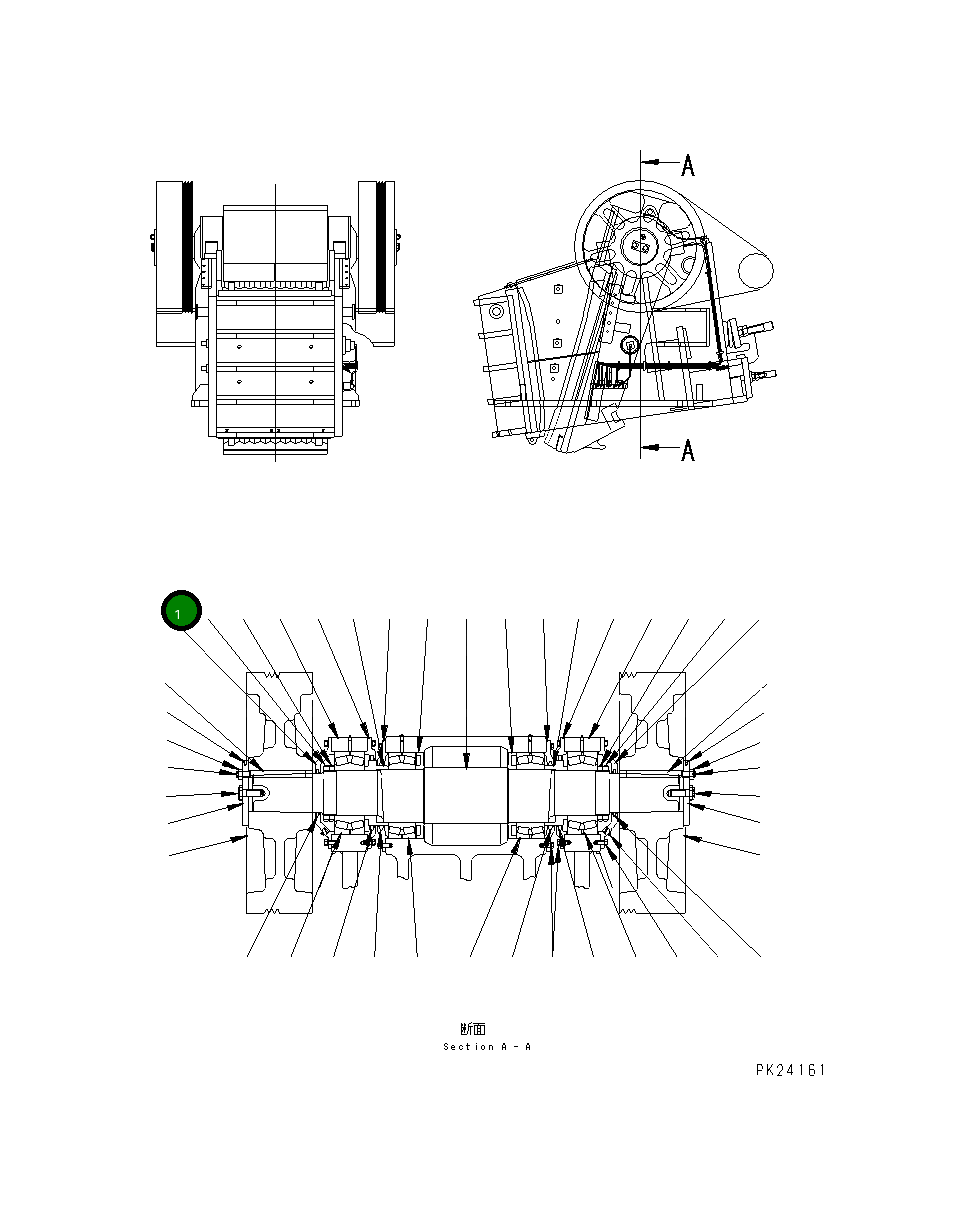 Крышка KHJC-48114-1 Komatsu