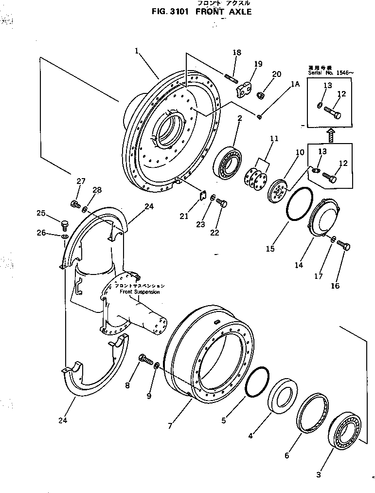 Подшипник 06000-32238 Komatsu