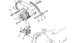 Крышка 6150-81-6880  Komatsu