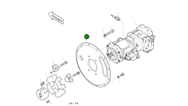Крышка 2229-1063A Komatsu