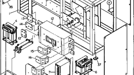 Клеммная плата DY06018-15001 Komatsu