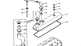 Крышка 6130-12-8931 Komatsu