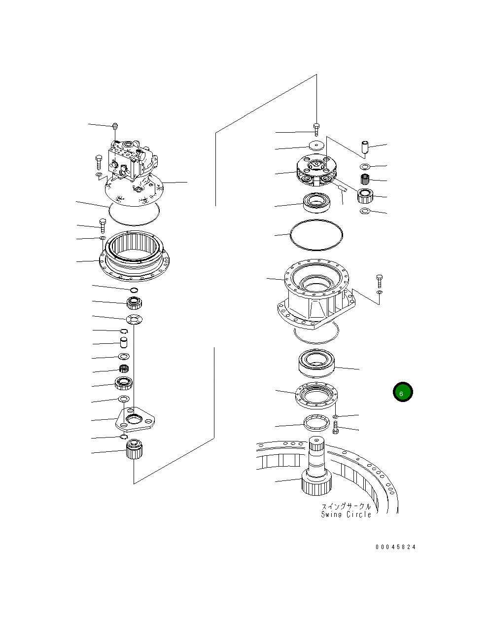 Подшипник 20Y-26-22342 Komatsu