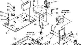 Кронштейн 21K-979-2210 Komatsu