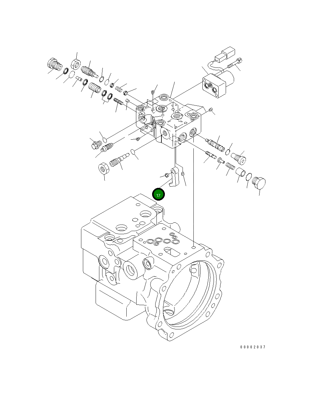 Рычаг 708-3T-15260 Komatsu