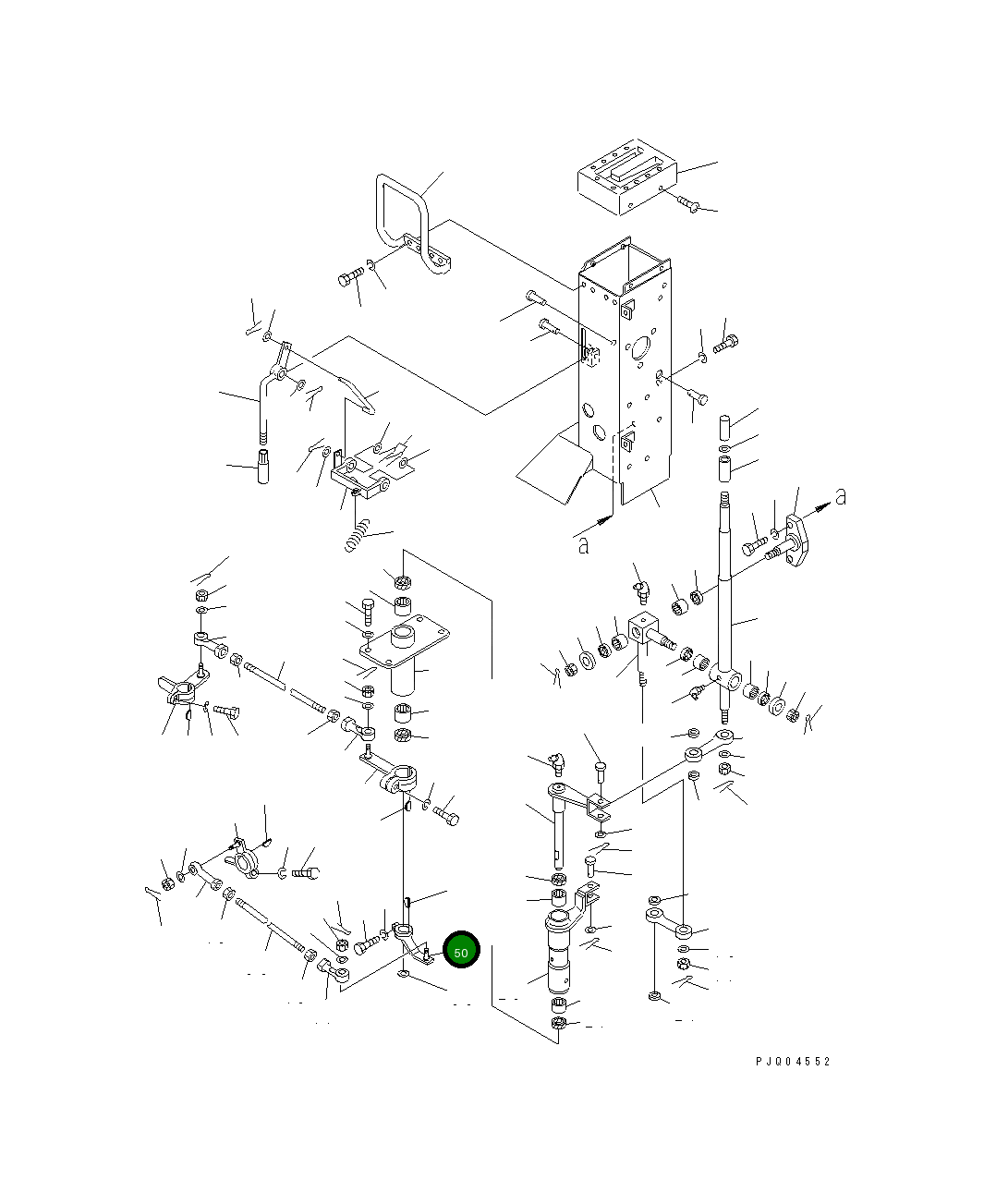 Рычаг 175-43-41230 Komatsu