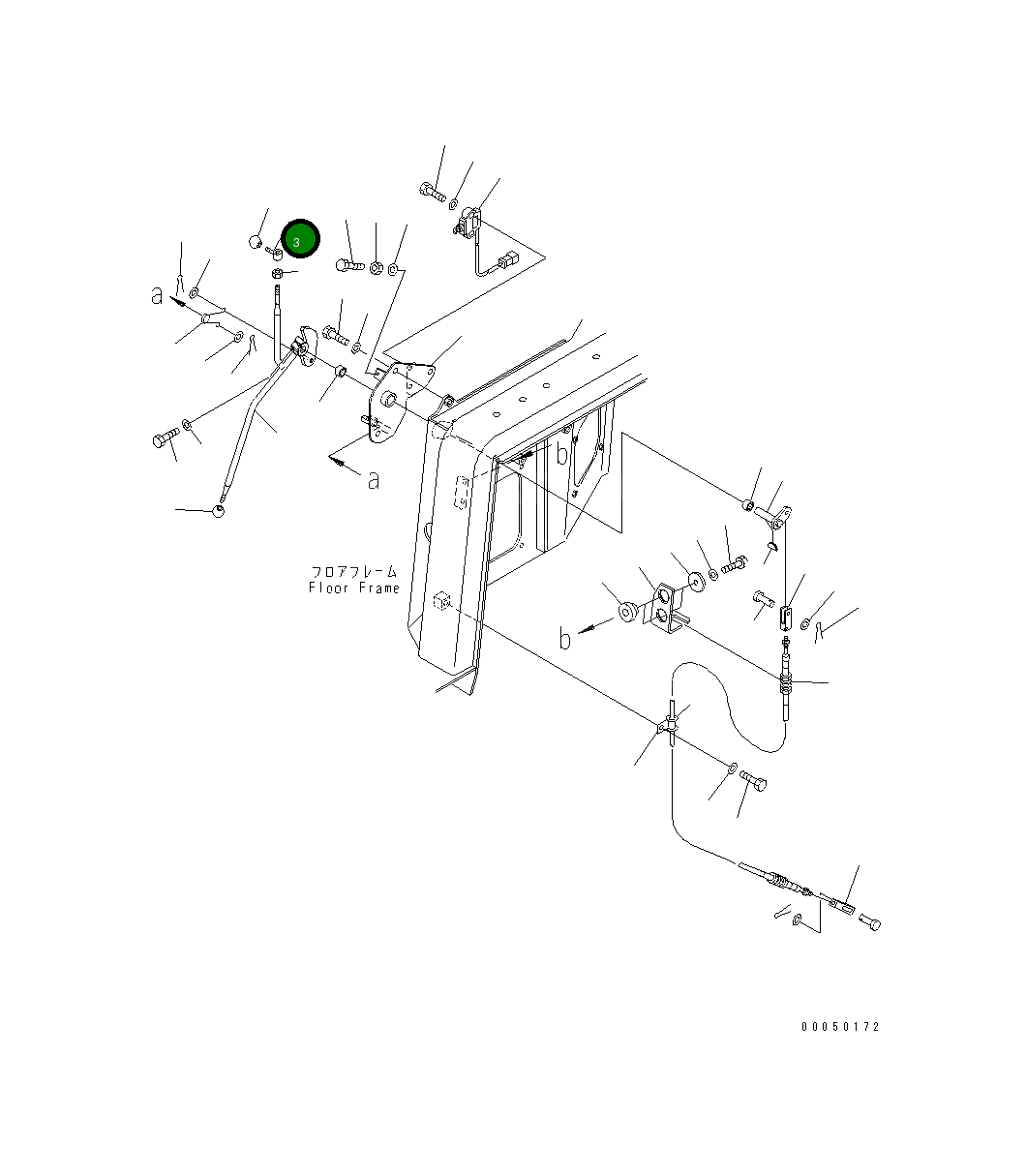 Рычаг 17M-43-41530 Komatsu