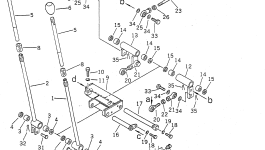 Палец 22W-43-11230 Komatsu