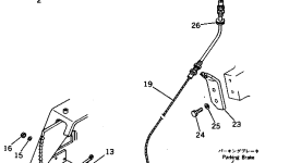 Кронштейн 419-22-16420 Komatsu