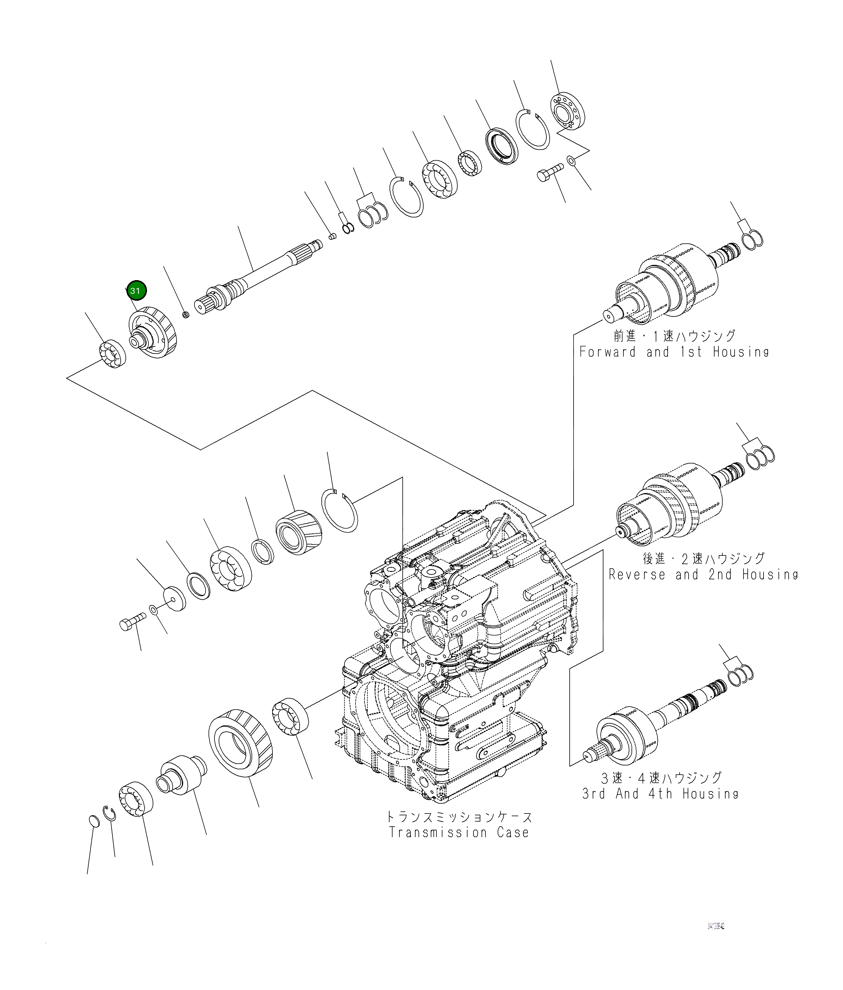 Подшипник 714-07-49661 Komatsu
