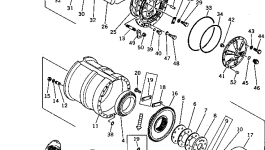 Крышка 568-22-12643 Komatsu
