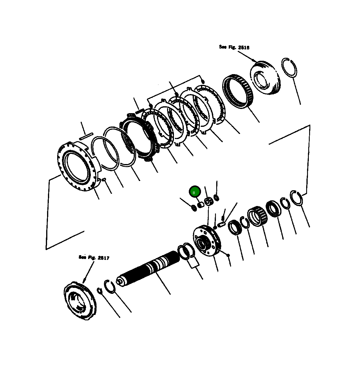Подшипник 428-15-19310 Komatsu