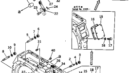 Прокладка 198-33-11351 Komatsu