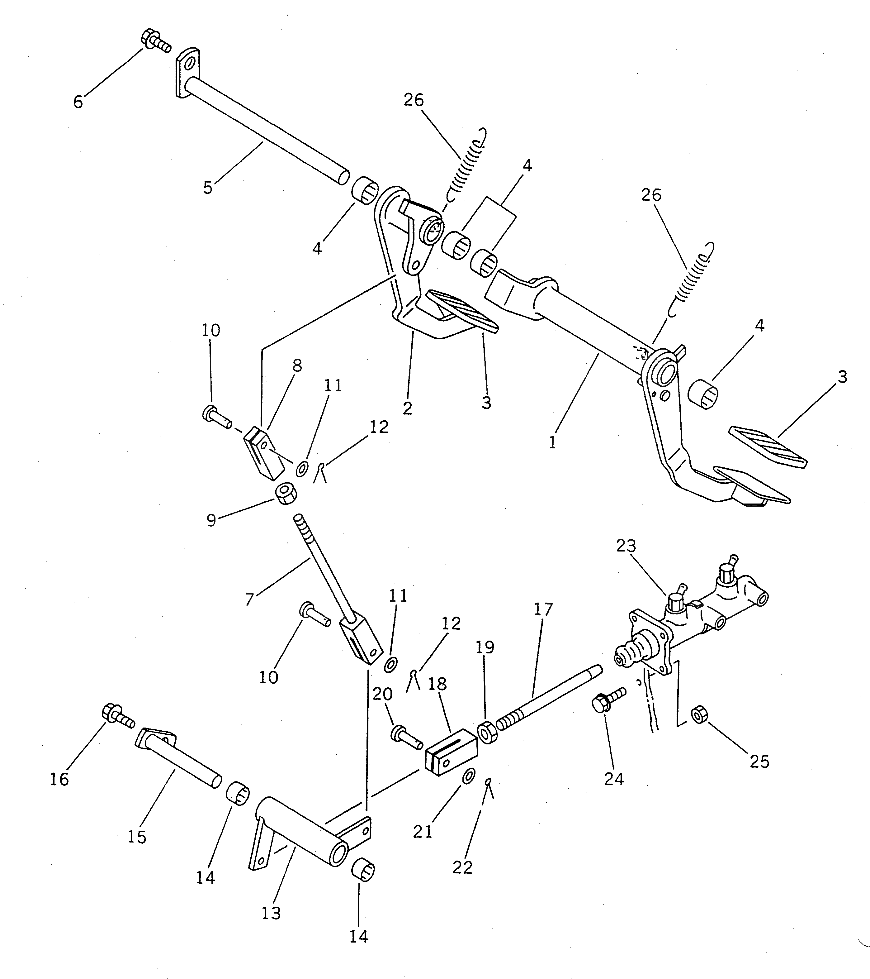 Рычаг 415-43-17131 Komatsu