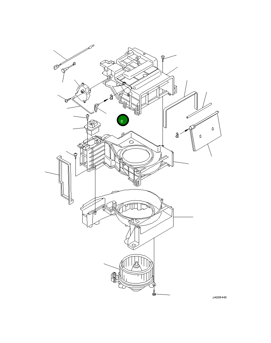 Рычаг ND116782-6720 Komatsu