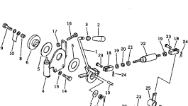 Рычаг 202-43-48310 Komatsu
