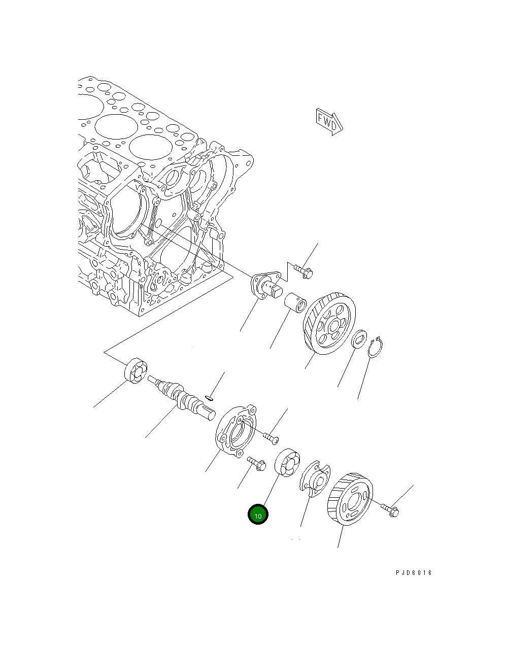 Подшипник 450-188 Komatsu