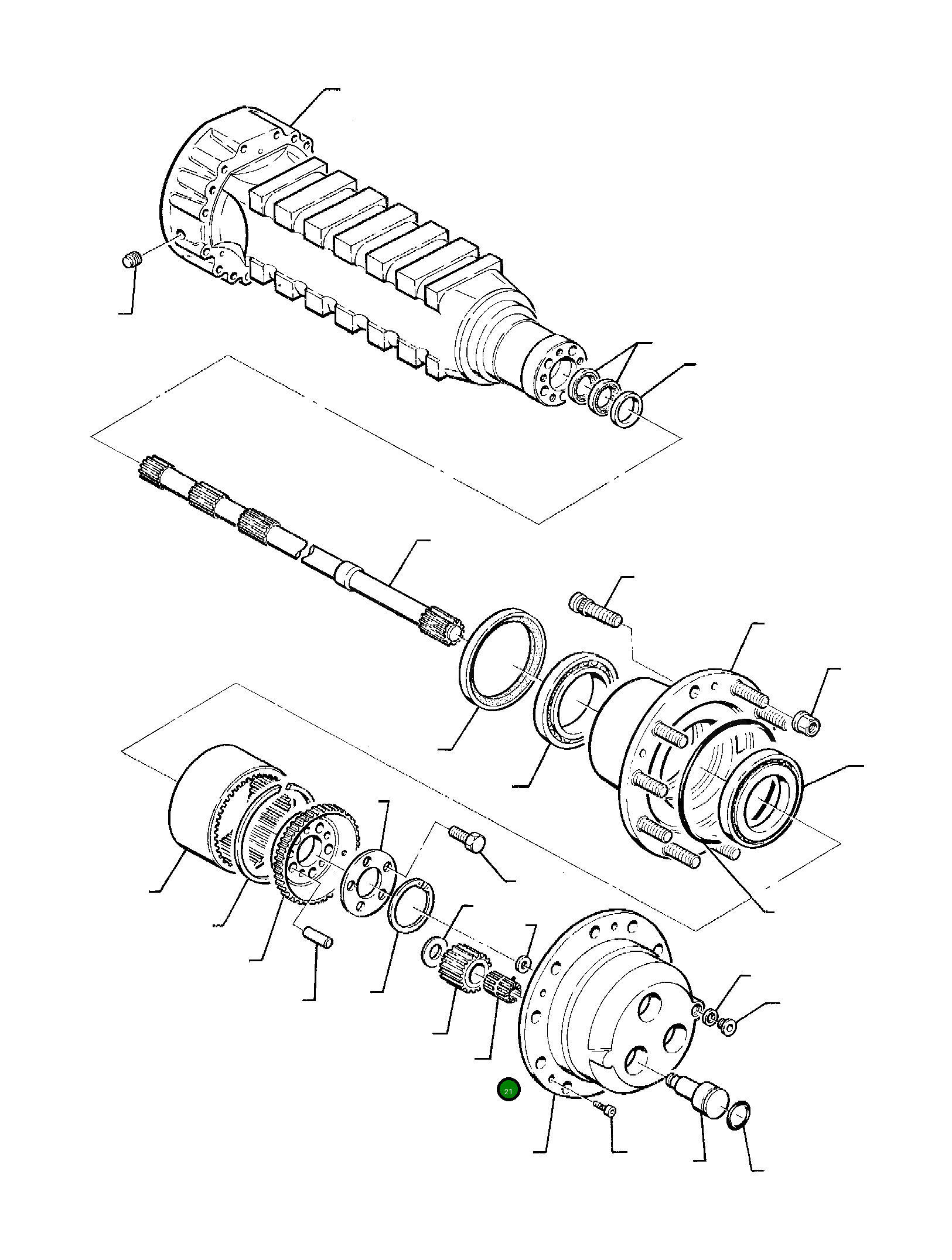 Подшипник HU5132772 Komatsu