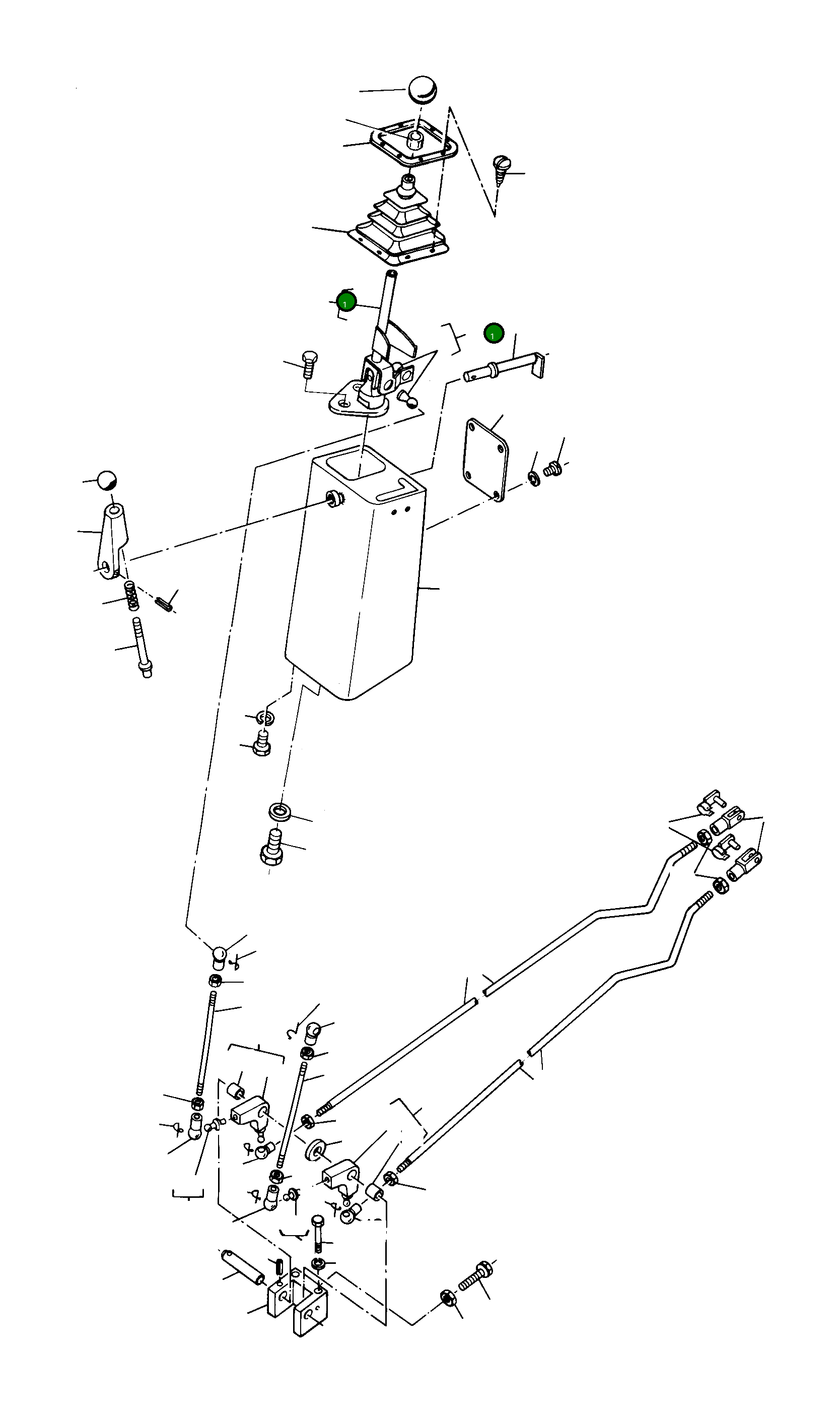 Рычаг 4004297M91 Komatsu