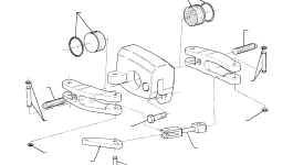 Рычаг MI3202803 Komatsu