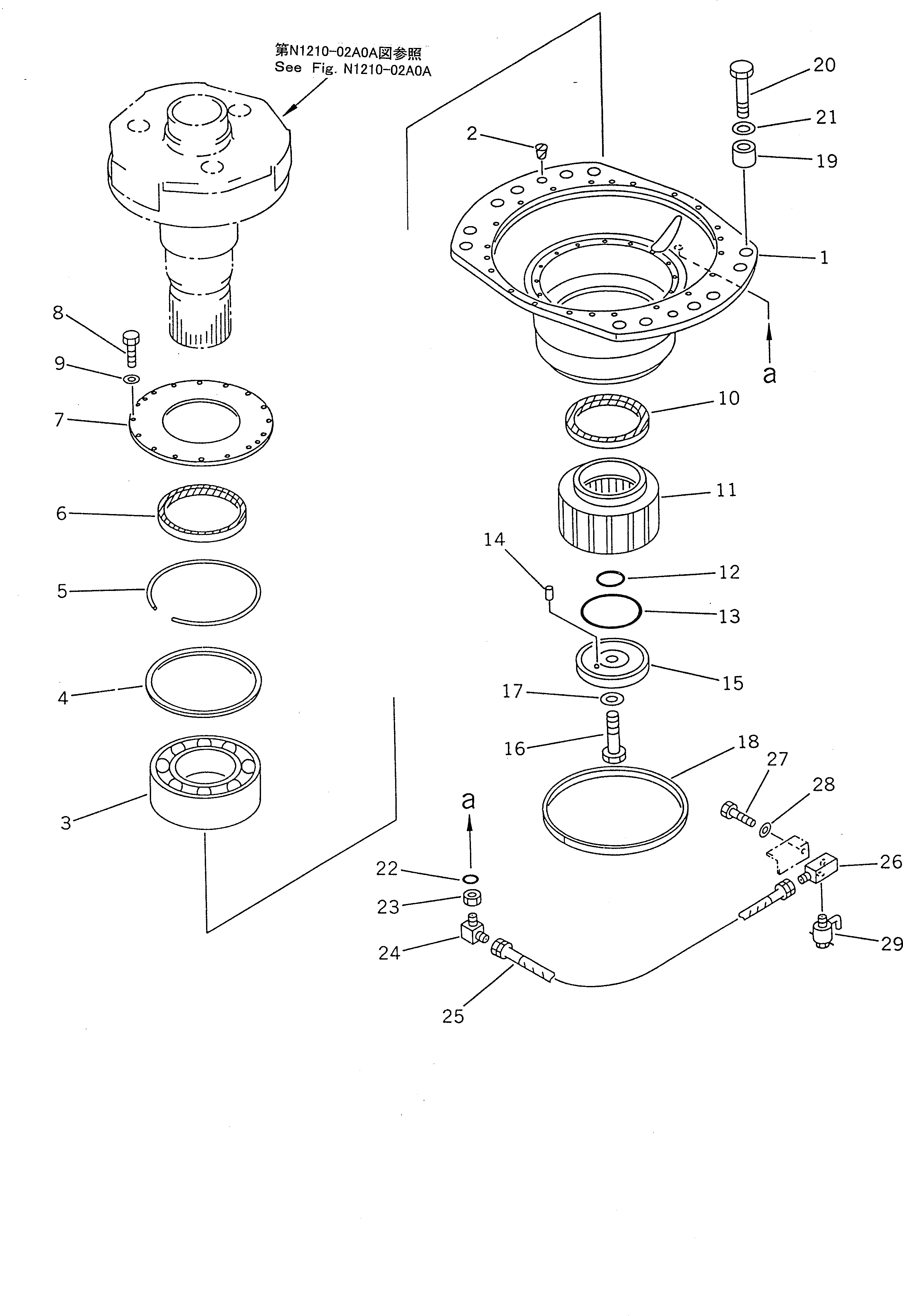 Крышка 209-26-51240 Komatsu