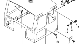 Прокладка 141-911-2440 Komatsu