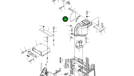 Крышка 418-54-42120 Komatsu