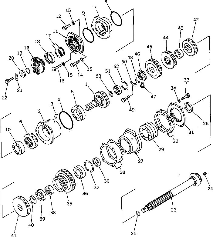 Подшипник 14F-14-87260 Komatsu