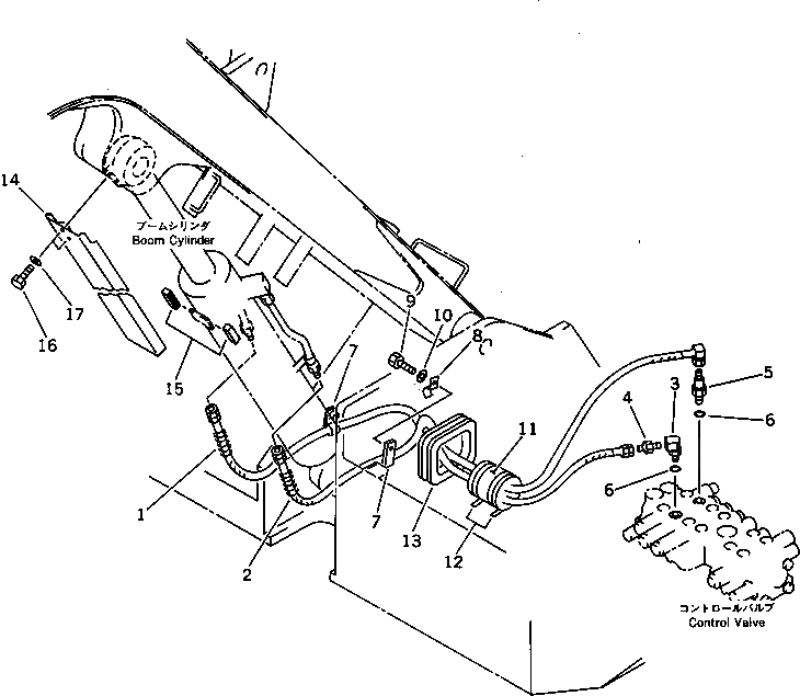 Крышка 20P-62-73350 Komatsu