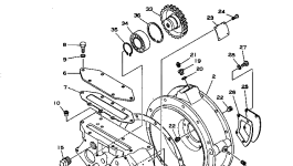 Корпус 124-13-23122 Komatsu
