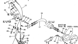 Кронштейн 198-61-43230 Komatsu