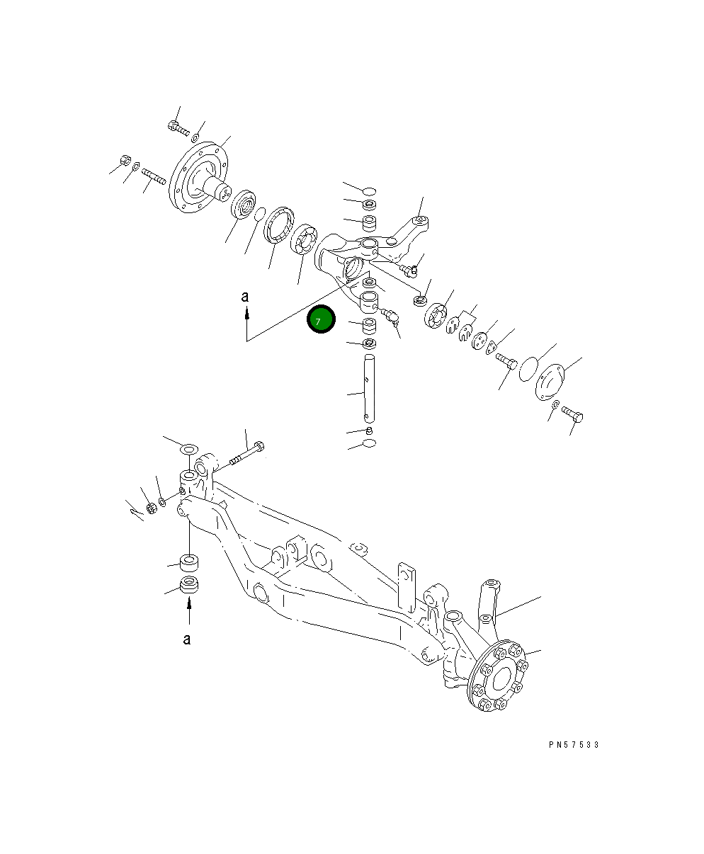 Подшипник 06002-33113 Komatsu