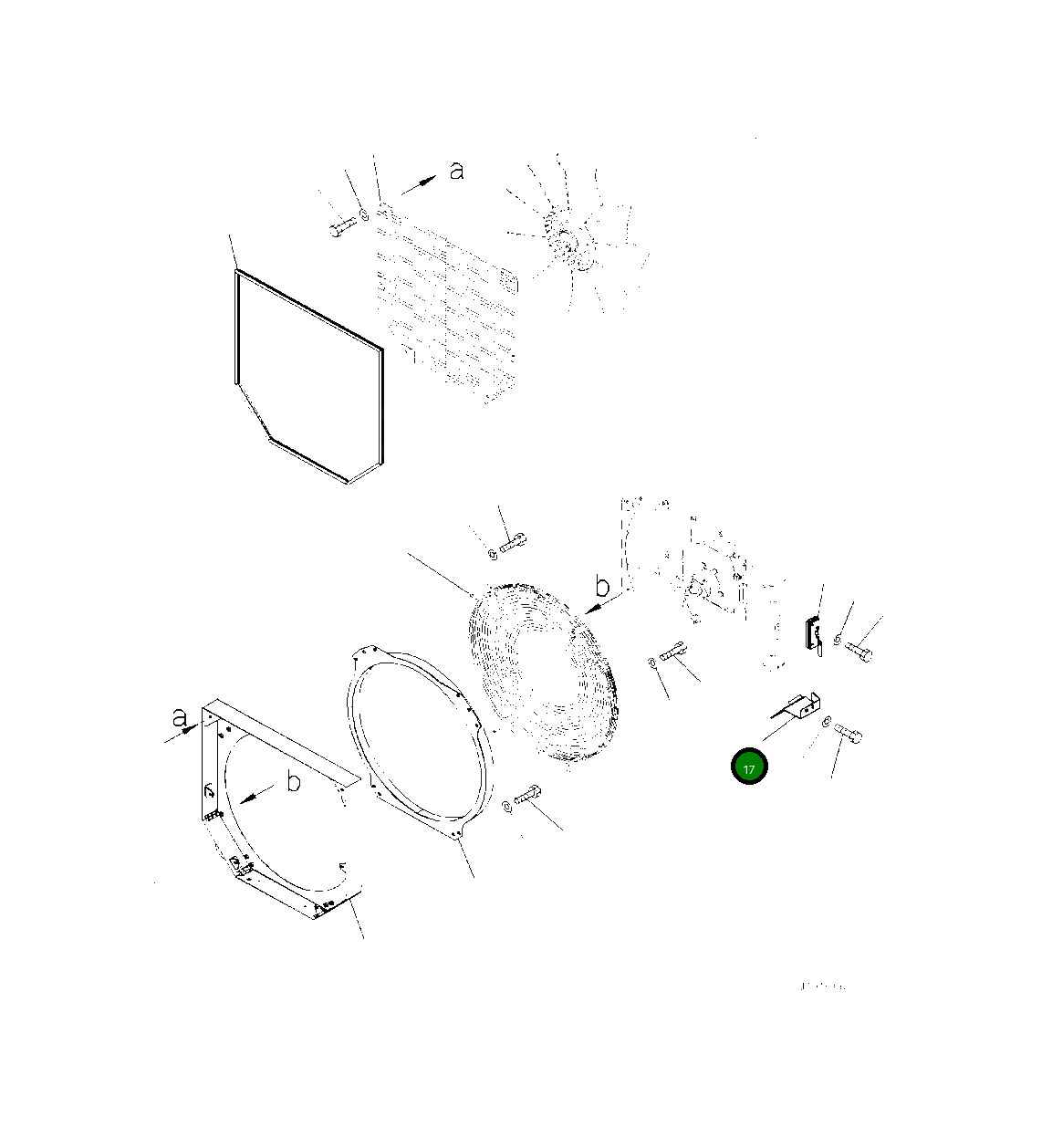 Крышка 418-03-52630  Komatsu